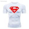 Sports Compression Shirt Men's T-Shirt Short Sleeve