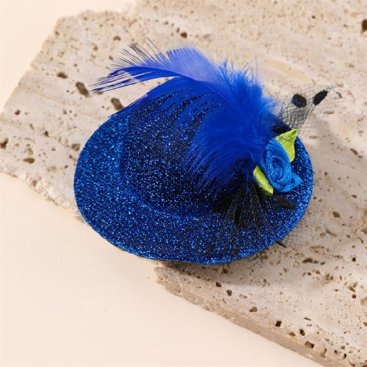 Mini Fascinator Hut Haarspange Mädchen Viktorianisches Themenparty Kostüm Haarnadel Haarschmuck Modische Haarteile