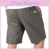 Tk Japanese Straight Fit Cargo Shorts With Multipockets For Summer Casual Wear