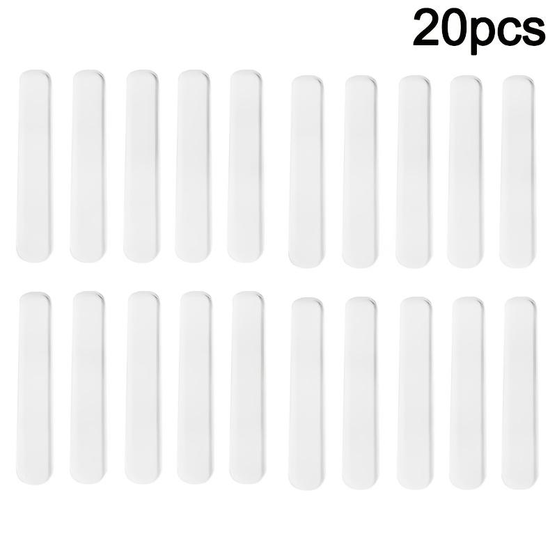 

20 шт. прозрачный мягкий силиконовый настенный протектор самоклеящийся бампер дверной ручки защитная заглушка противоскользящий дверной упор глушитель демпфер п