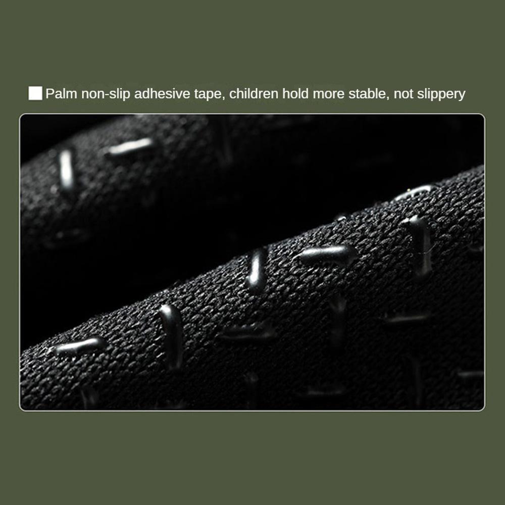 Barn 4-11 År Cykelhandskar Halvfinger Cykelhandskar Taktiska Handskar Halkfria Utomhussportshandskar för Pojkar och Flickor  W29