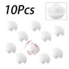 10 Pcs Toilet Seat Buffer Toilet Seats Bumpers Seat Top Cover Cushion Stopper White Bathroom Accessories Gaskets