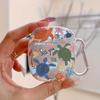 Applicable AirPods Pro /pro1 Bluetooth Headset Protective Case, Colorful Turtle Pattern Headset Cover