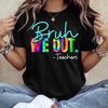 Bruh We Out Teachers Last Day of School T Shirt Men Women Unisex Print Casual Short Sleeve Summer Top Tees