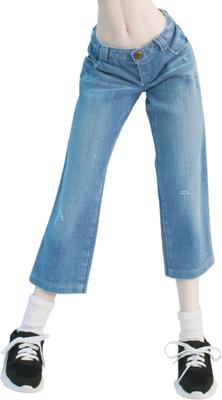 DDS Compatible Okayama Processing Damaged Wide Jeans Light Blue KOJIMA Processing Jeans Distressed Processing Jeans Wide Jeans Stretch Denim Vintage