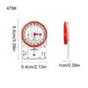 Multifunctional Compasses Ruler for Map Reading Backpacking Camping Orienteering Compasses Survival Navigation Compasses