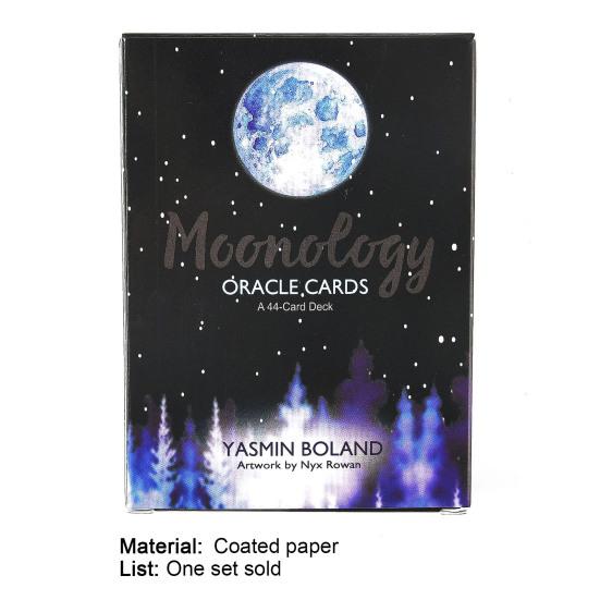 Sada tarotových karet Úžasná legrační skvělá Moonology tarotová karta Oracle pro zábavu
