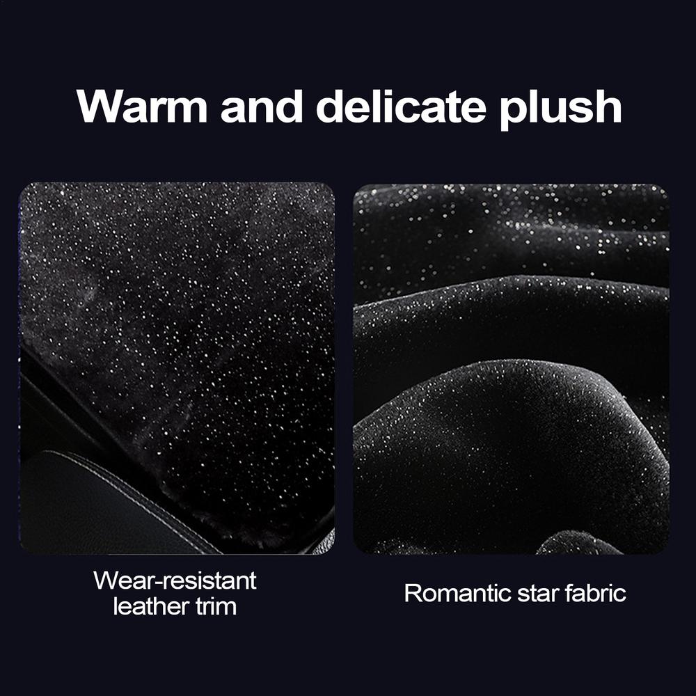 Car Armrest Cushion Shimmer Soft Center Console Cushion Elbow Comfort Booster Mat Anti-Slip Armrest Seat Box Cover Protector For