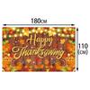 Party Happy Thanksgiving Background Cloth Decoration Banner Decoration Hanging