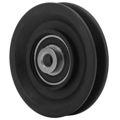 10pcs 3.5in Pulley Durable Silent Nylon Universal Bearing Pulley Wheel for Crane Gym Equipment Garage Door Ladder Lifts