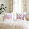 Aasamimichan cute cushion cover For Pillow Printing Sofa Decoration Home Car Room Coffee Shop Office Nordic Simplicity