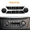 Dashboard Air Conditioner Wind Volume Heater Climate Control Ac Buttons For Mercedes Benz C GLK Class W204 X204 C180 C200 C300