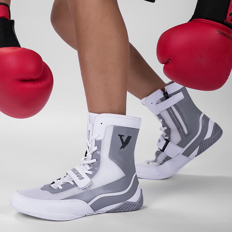 New Boxing Boots Professional Combat Breathable Sneakers Non-Slip Competition Training Classic Gear Combat Sports Boxing Shoes