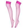Sexy Fishnet Stockings Women Summer Thin Transparent Mesh Thigh High Stockings Elasticity Over Knee Nylon Stocking