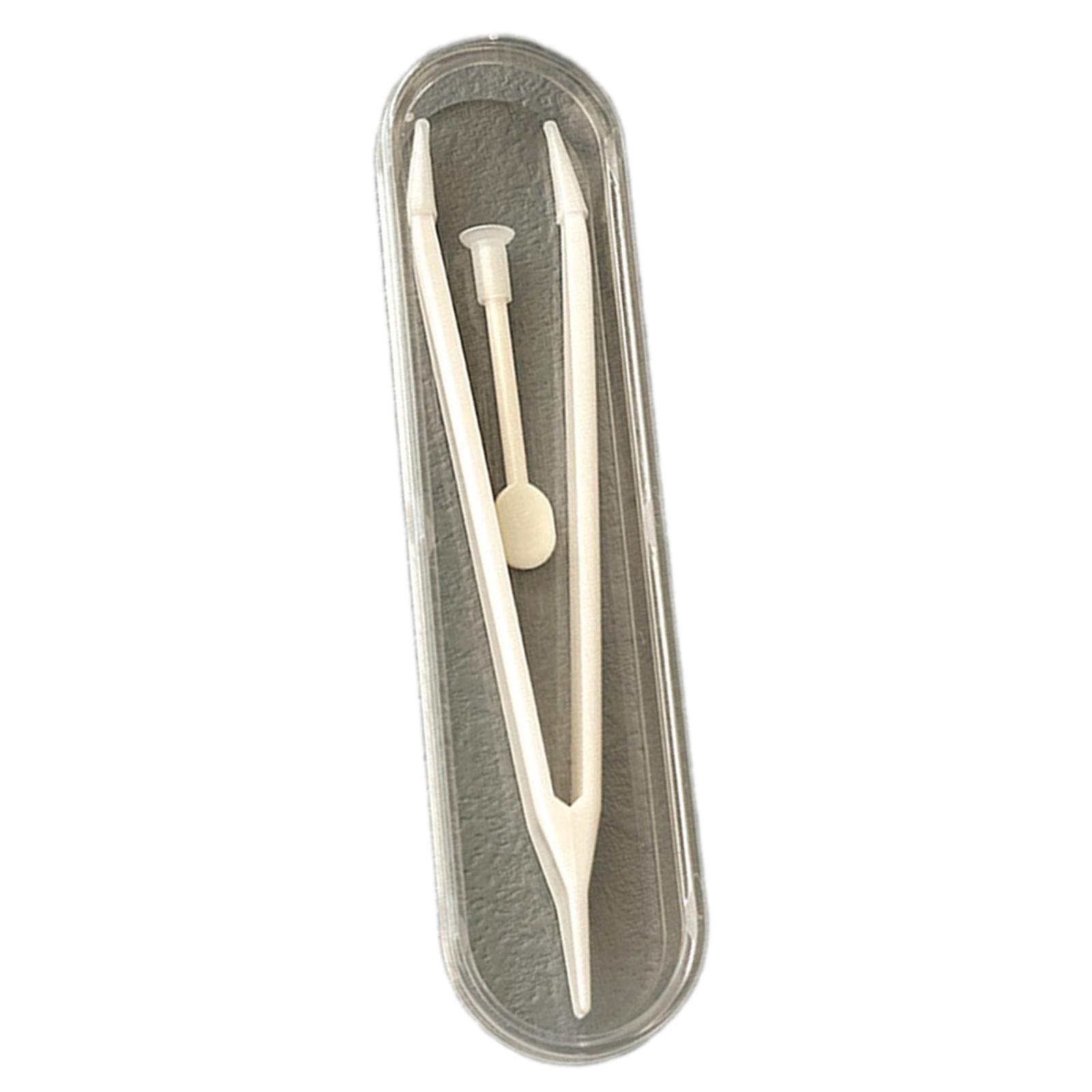 

1 Набор пинцетов для контактных линз, средство для снятия контактных линз, прозрачный большой длинный зажимной стержень для легкой установки и снятия прозрачный