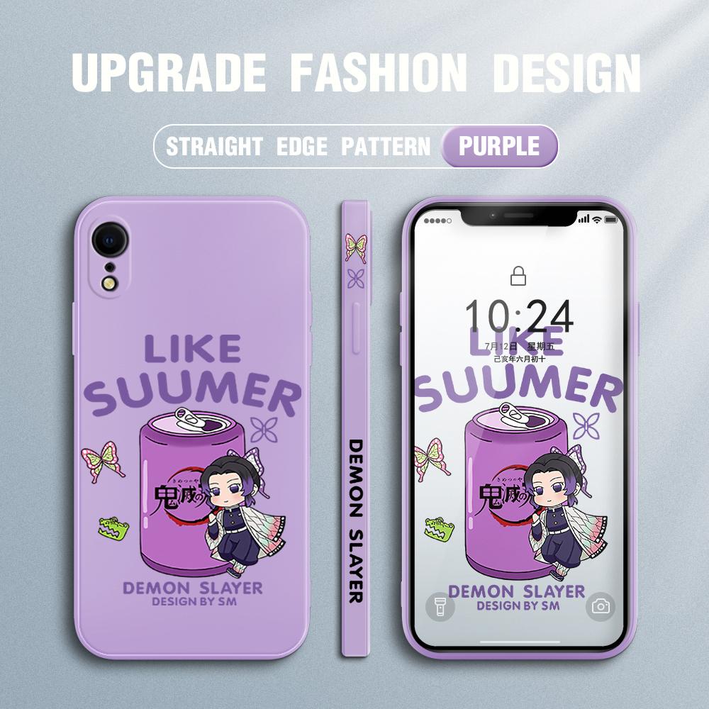 

Популярный чехол для телефона с японским аниме для Xiaomi Redmi POCO Mi 11 Lite 5G Note10 Pro, мягкий, полная защита, квадратный, жидкий, силиконовый, задняя крышка для мобильного телефона Xiaomi Redmi Note 12 Turbo 5G фиолетовый