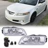 For 2004 2005 2006 2007 2008 Acura TL 4DR Front Bumper Fog Lights Lamp W/wiring