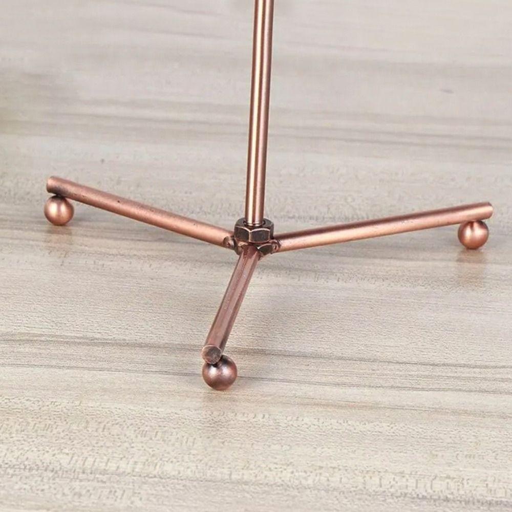 Metal Rotating Jewelry Stand 2Colors Earrings Display Rack New Jewelry Hanging Shelf  Home Goods