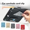 YABBF1 For New 2025 For BMW Car Sunshade Card Package Holder Sunglasses Ticket Card Clip Accessory X1 X3 X5 E39 E46 E90 F20 E60 F30