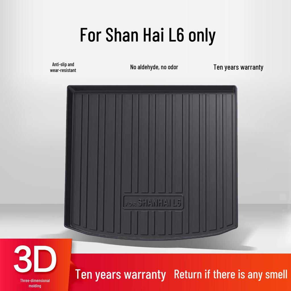 Jetour ShanHai L6 Trunk Mat - TPE Waterproof Interior Accessories