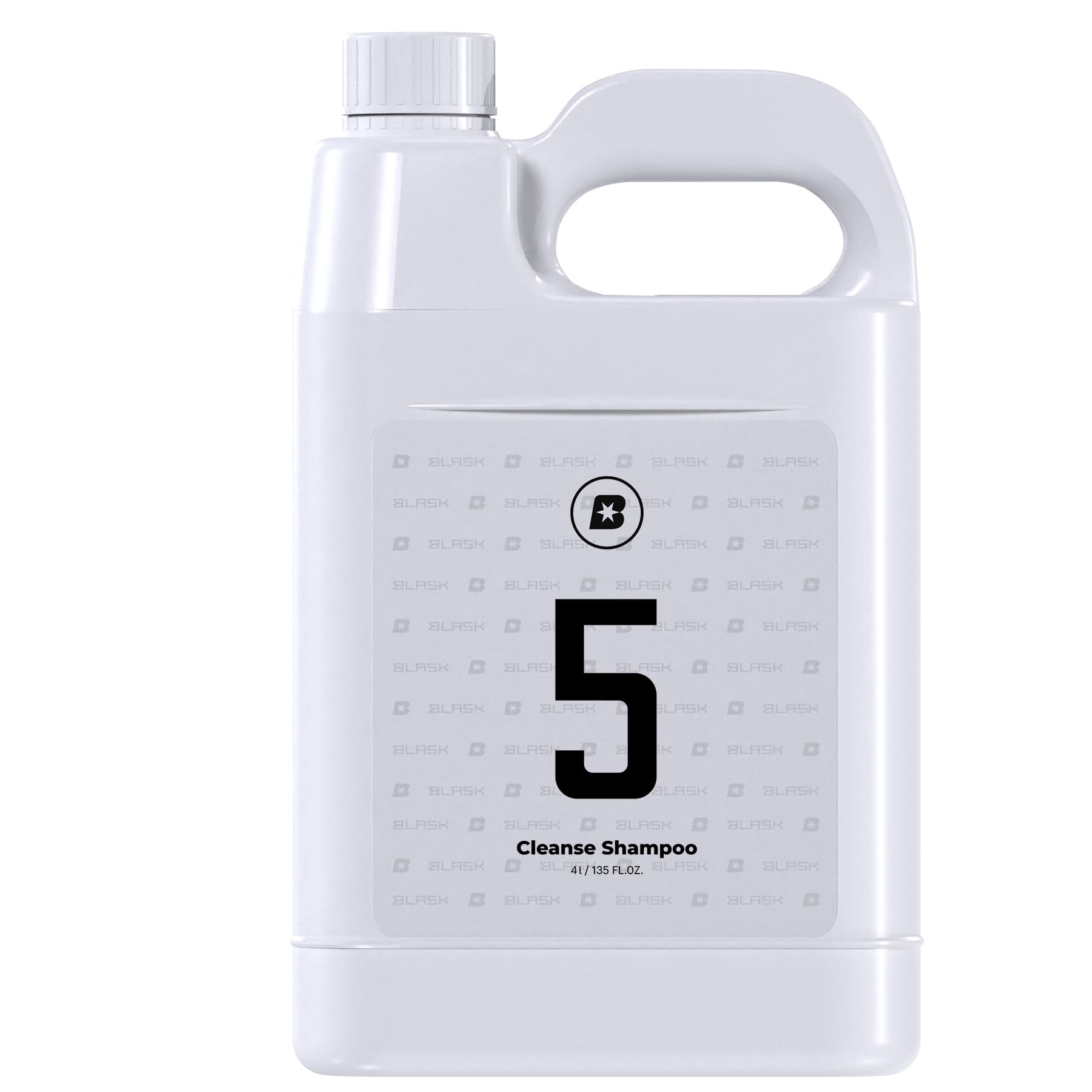 

BLASK 5 Cleanse Highly Neutral Car Wash for Hand Washing No. Shampoo, Concentrated, Shampoo, (4L)