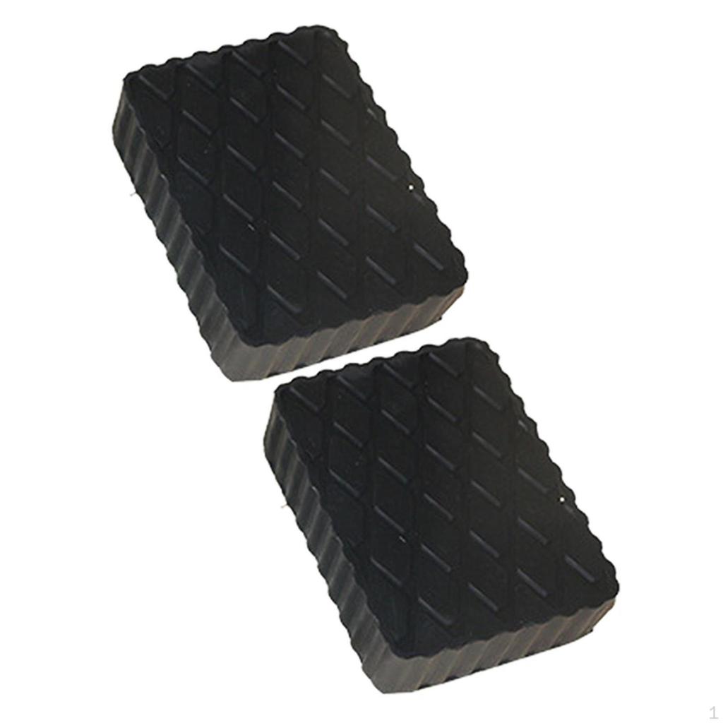 2 stück Auto Jack Pads Gummi Matten Verdickt Auto Lift Unterstützt für
