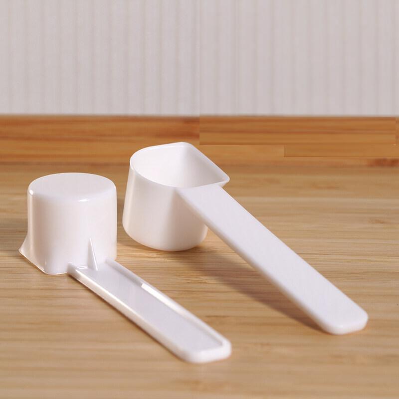 i Cafilas [S1SE] 5PCS Spoon Good Coffee Scoop Food Grade PP Clean Strong Packed In A Plastic Bag for Coffee Powder Capsule