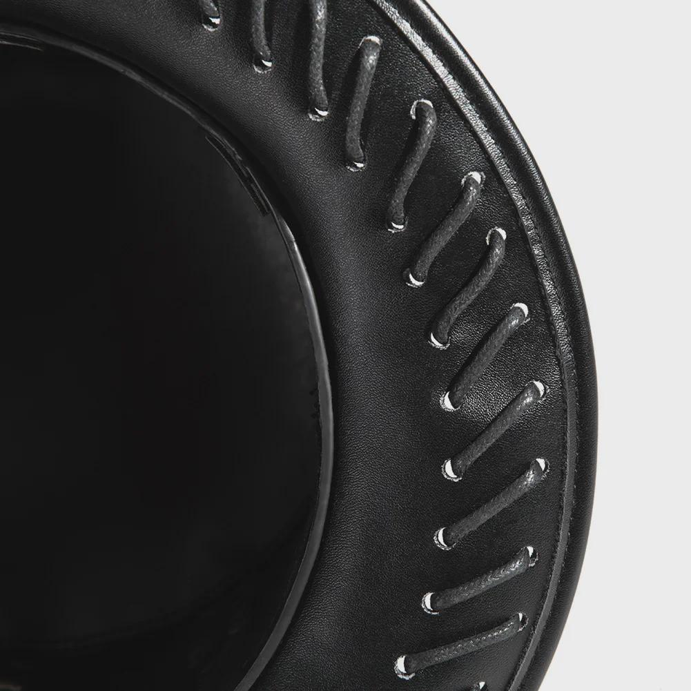 Unisex Halloween Plague Doctor Punk Hat - European/American Style PU Magic Hat for Costumes and Dance Accessories