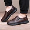 Fashion Men's PU Leather Shoes Formal Dress Loafers Large Size Casual Soft Mens Business Comfortable Non-slip Driving Shoes