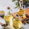 Glass Oil Pot European Style with Handle Oil Bottle Seasoning Bottle Household Kitchen Storage Supplies