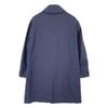 TOMORROWLAND PILGRIM Navy Wool Cashmere Flannel Soutien Collar Coat Coat 46 Navy checkUsed