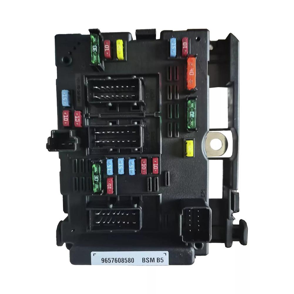 As Picture Shown BSM 9657608580 Automotive Fuse Box ABS Plastic Material Brand New Condition High Reliability Performance