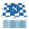 Coperta di lana SSC Napoli da calcio, coperta creativa per divano letto, 200x150 cm, coperta trapuntata sottile e morbida