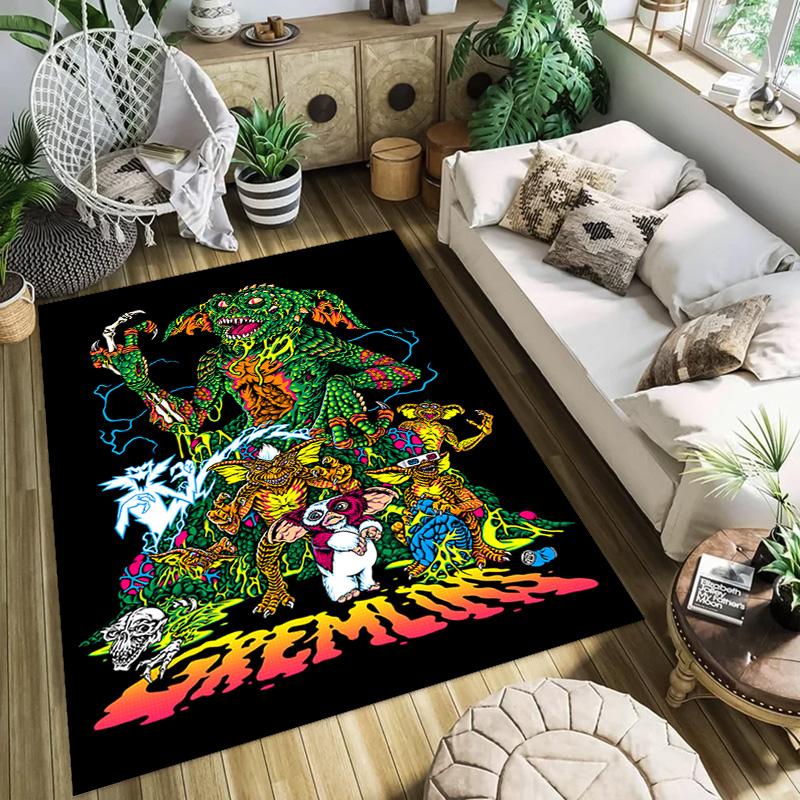 Gremlins Festive Chaos carpet Suitable for all seasons Living room and bedroom mats Dormitory decoration Bathroom mat Christmas gifts