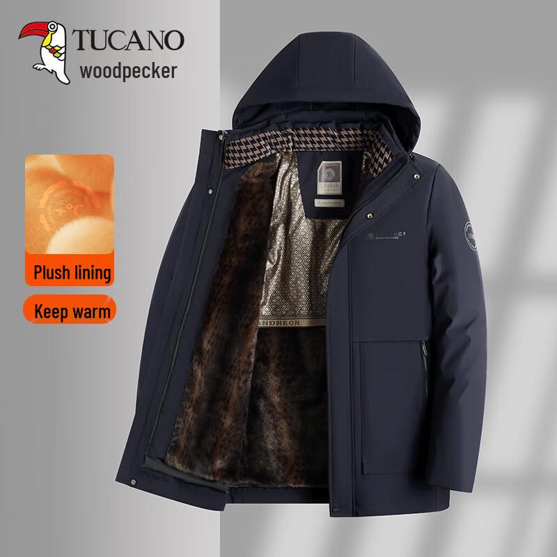 Tucano Men's Fleece-Lined Winter Jacket