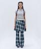 TRIPSHOP Wide Checkered Pants