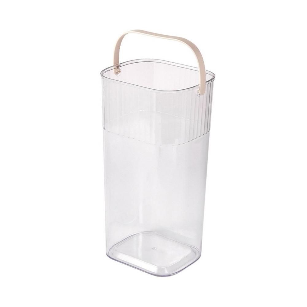 

Handheld Vegetable Sorting Tube Plastic Transparent Storage Box for Household Use