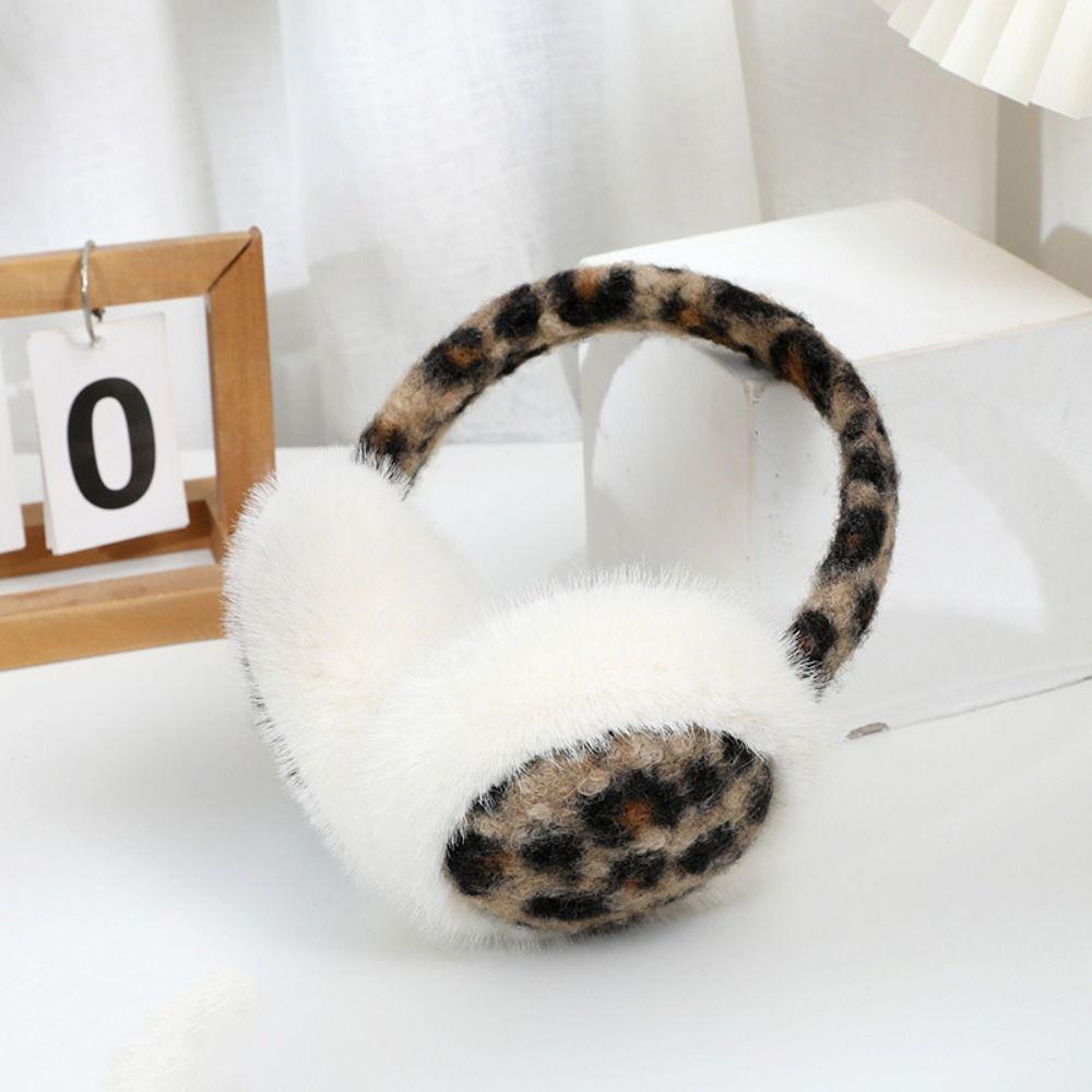 Thicken Plushes Earmuffs Windproof Cute Ear Cover Comfortable Cold-proof Ear Mask Holiday Gifts