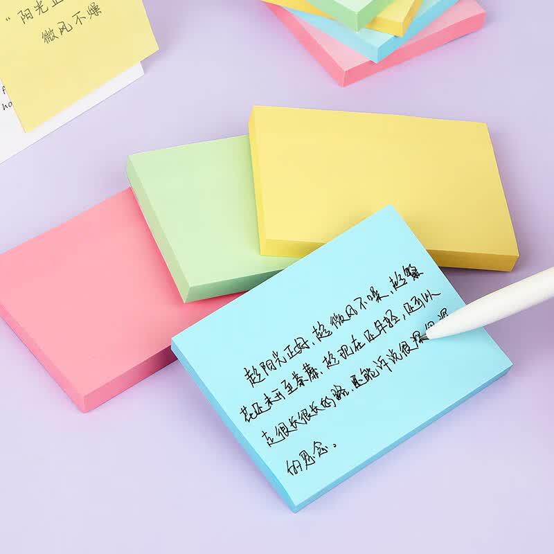 SIMAA Large Colored Sticky Notes (76x101mm, 400 Sheets)