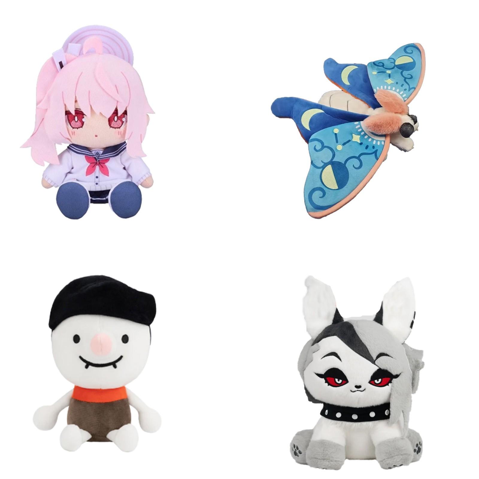 Милая плюшевая кукла, игрушка в подарок, детская тряпичная кукла в мультяшном стиле