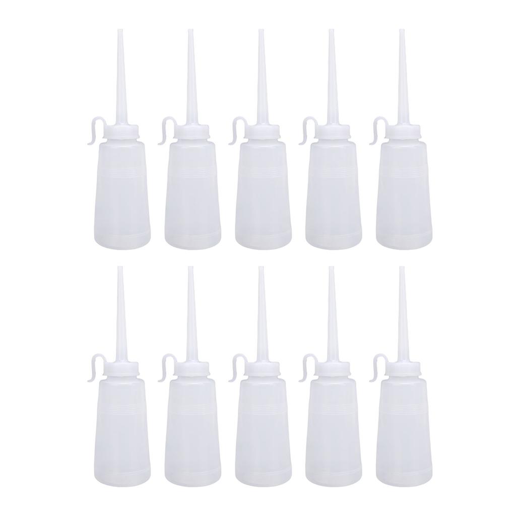 10 Stück 150 ml Nähmaschinenölflasche Kunststoff Auslaufsicher Öler Ölspender für Heim- und Industriegebrauch