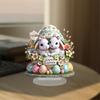 Bunnies Figurines Easters Decoration Table Centerpieces Acrylic Easters Eggs Rabbit Statue Rabbit Sculpture Home Decors