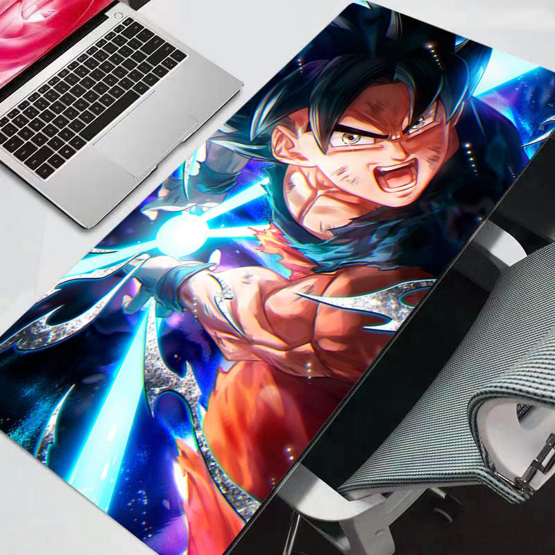Big Mouse pad Dragon Ball DBZ Computer Speed type carpet mat for esports players Laptop Keyboard New Mousepad Desk Mat