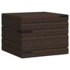 Folding Sofa Bed 140 x 67 x 45 cm Taupe