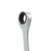 SATA Fully Polished Fixed Head Ratchet Combination Wrench