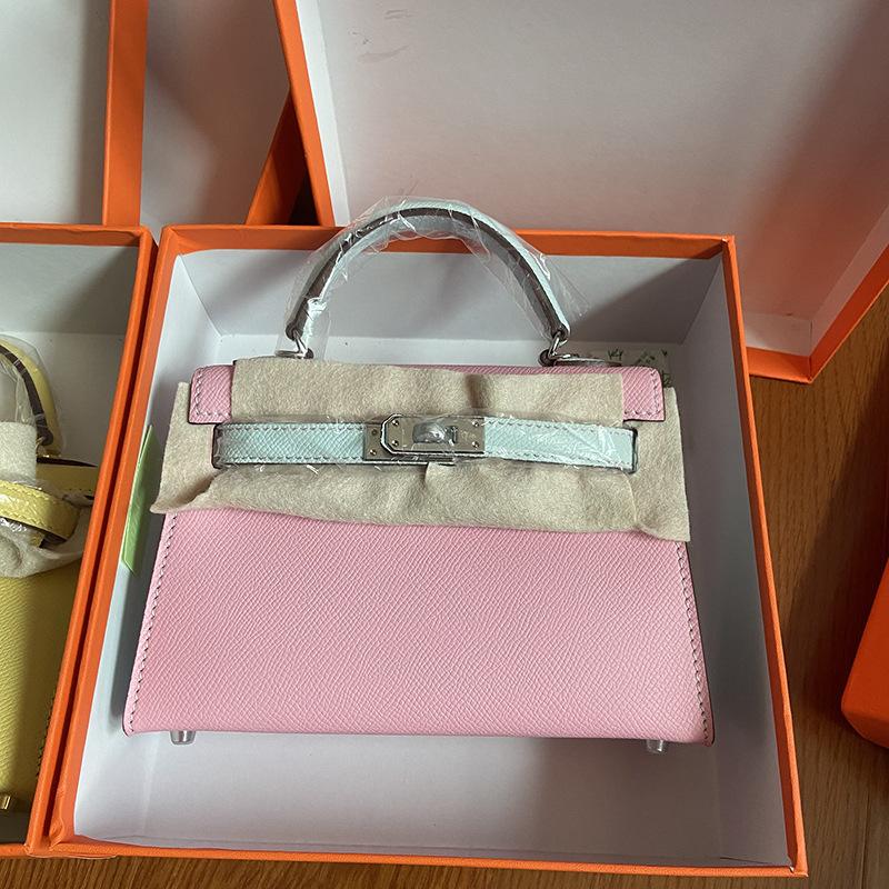 Second Generation Kelly Bag Mini Handbag Versatile and Stylish Shoulder/Crossbody Bag for Women
