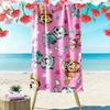 PAW Patrol2 Print Beach Towel, Large Soft Quick Dry Towel for Beach Camping Swimming
