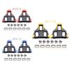 Road Bike Pedal Cleat Replacement Cycling Pedals Cleat Road Bike Self-Locking Cycling Pedals Cleat  Easily to Install