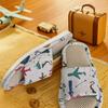Kids Linen Slippers Cartoon Cute Boys Girls Indoor Non-Slip Absorbent House Shoes
