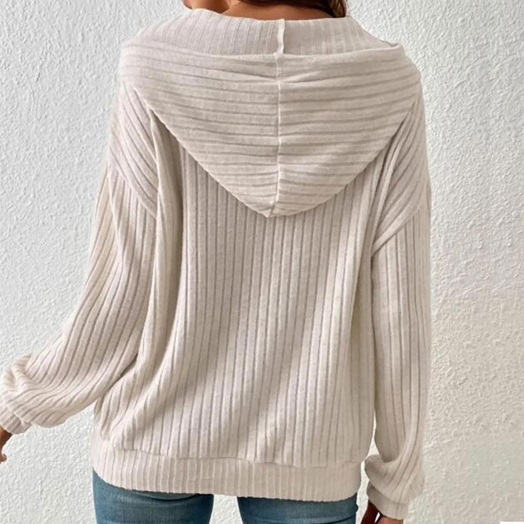 Damen Langarm Casual Sweatshirts Pullover Sweatshirts Tops